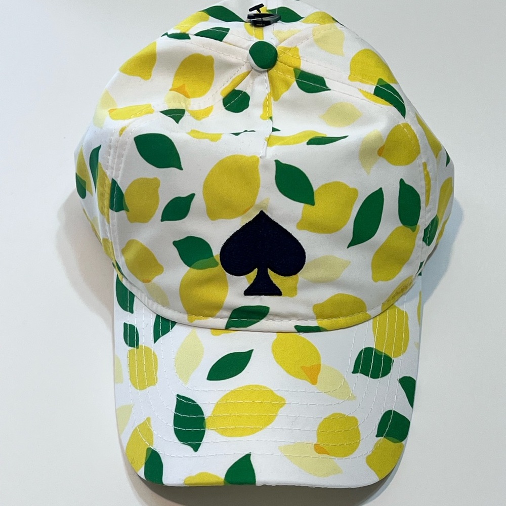 NWT Kate Spade Lemon Toss Baseball Hat